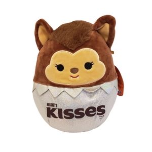 Squishmallow Lyca Werewolf Hershey Kisses 7.5" Plush NEW Chocolate